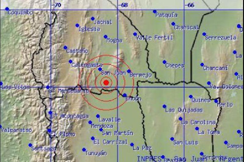 Se Registr Un Sismo De Grados Richter En Mendoza Un Sismo De