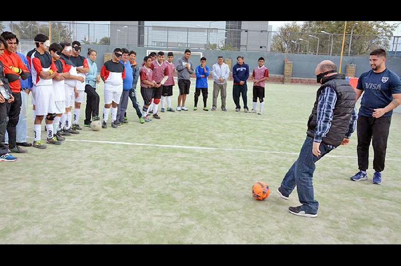 Exitoso Paso Del Campeonato De F Tbol Sala Para Ciegos Por La Ciudad