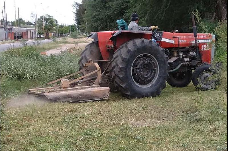 El Municipio Intensific Las Tareas De Limpieza Y Desmalezamiento En