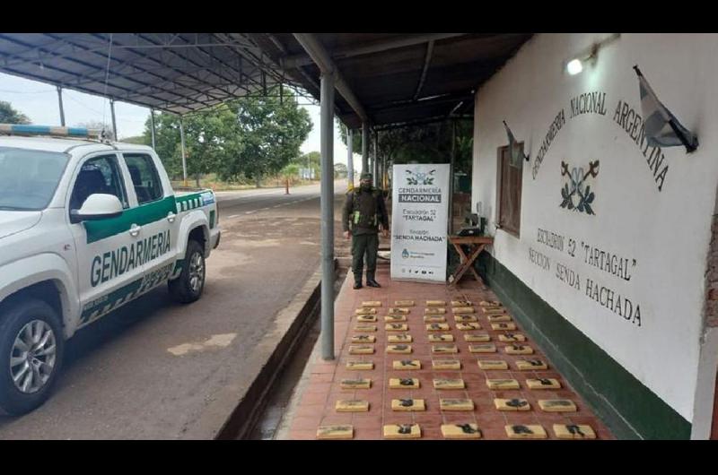 Interceptan una carga de 72 kilos de cocaína que venía a Santiago Los