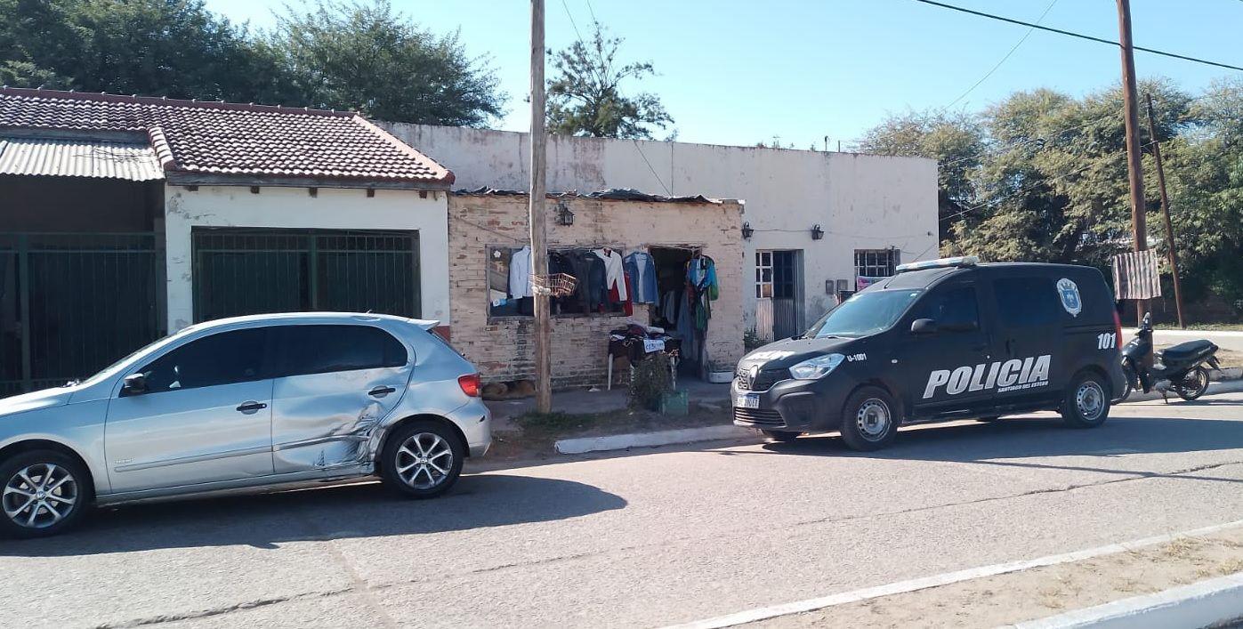 Colonia Dora un motociclista sufrió heridas graves tras un fuerte