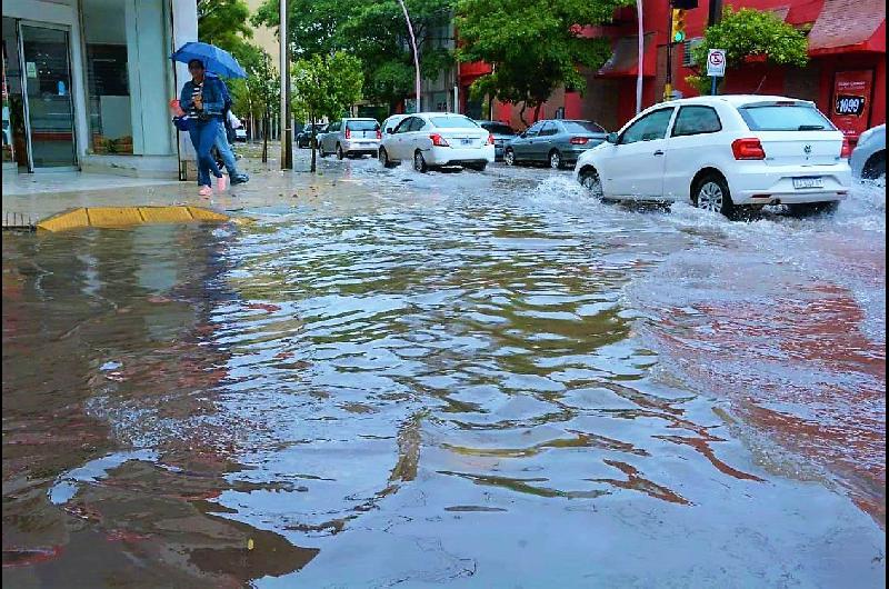 Fotos Las Calles Del Centro Se Vieron Anegadas Por La Fuerte Tormenta