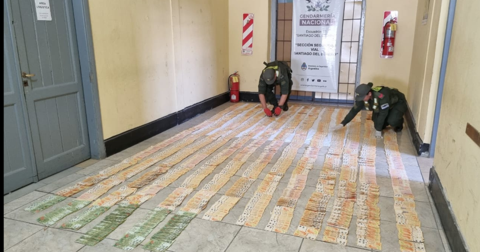 Escondían 12 999 000 dentro de una caja de cartón Fue al