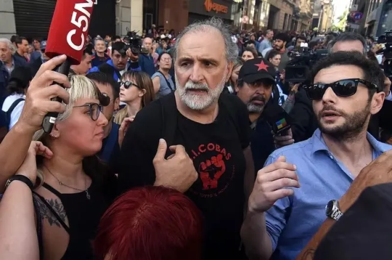 Los Piqueteros Se Fueron De Plaza De Mayo Bajo Un Fuerte Operativo