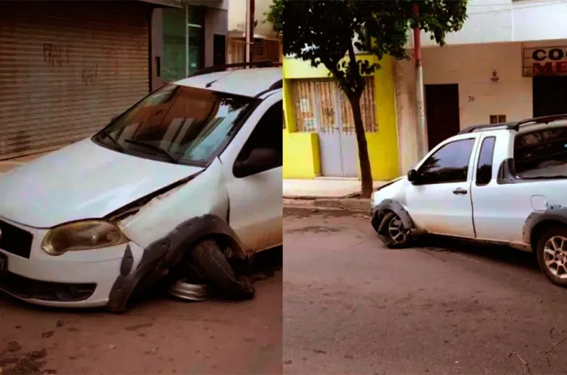 Barrio Centro Perdi El Control De Su Auto Y Se Estrell Contra Un