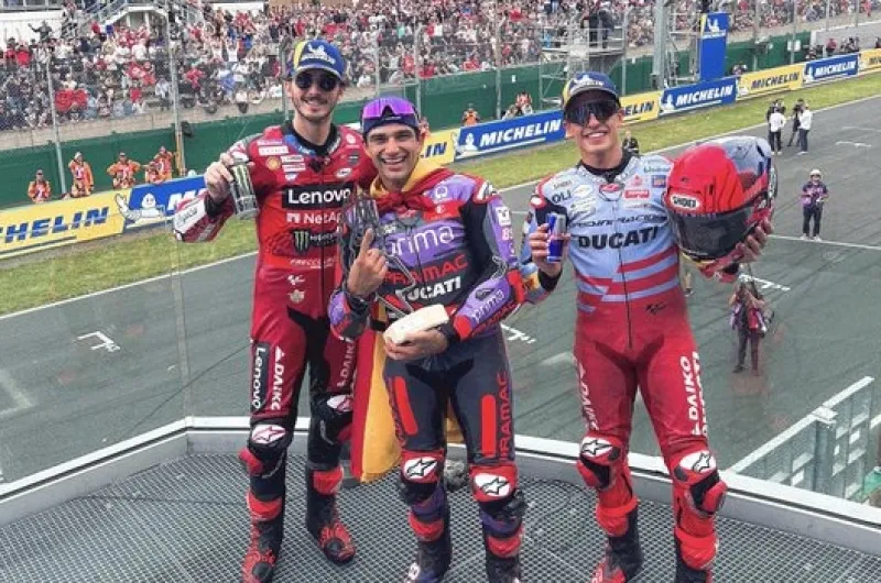 MOTO GP Martín fue imparable y Marc Márquez vuelve al podio El Gran