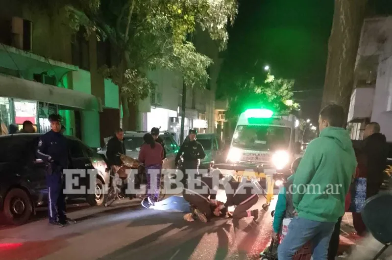 Choque Entre Camioneta Y Motocicleta Dej A Un Herido En Calle G Emes