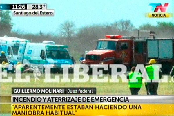 Medios nacionales se hacen eco del accidente aeacutereo informado por EL LIBERAL