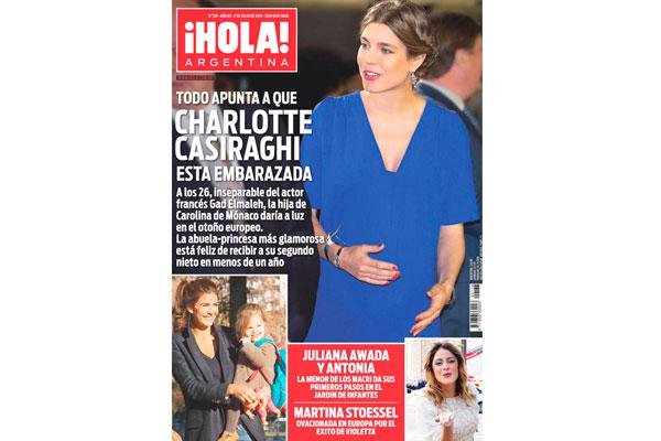 El supuesto embarazo de Charlotte Casiraghi en iexclHOLA Argentina