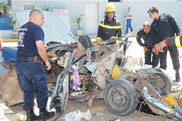 El tubo que explotoacute ayer no perteneceriacutea al coche y habriacutea sido soldado precariamente