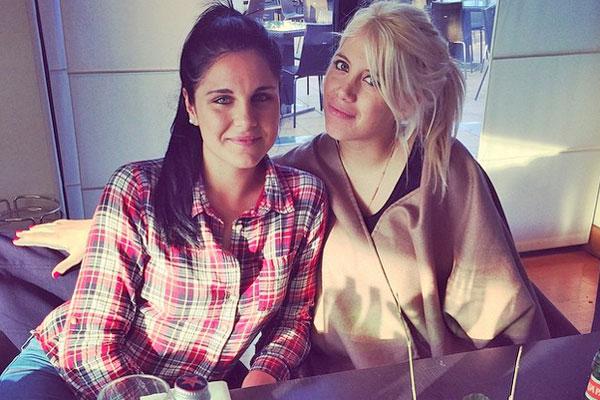 Cuntildeada de Wanda Nara- la foto de Ivana Icardi que revolucionoacute las redes sociales