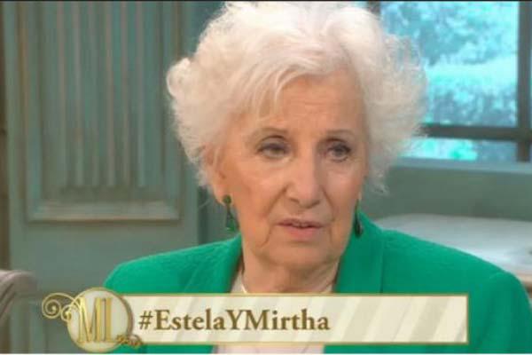  Carlotto- Hoy no volveriacutea a la mesa de Mirtha porque maltrata a la democracia