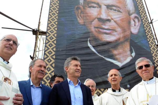 Macri- Brochero es el ejemplo que queremos el argentino que necesitamos