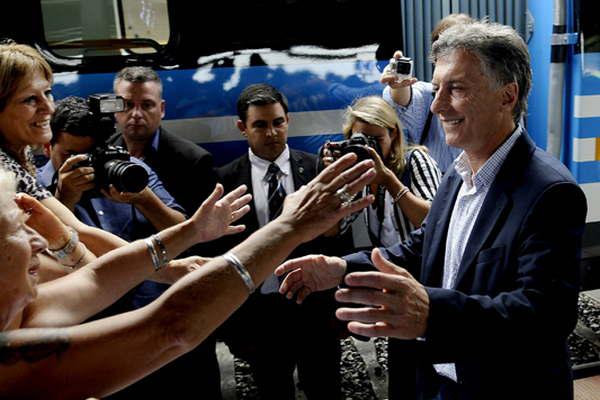 Macri- `Necesitamos un Estado que se ocupe de que viajemos seguros