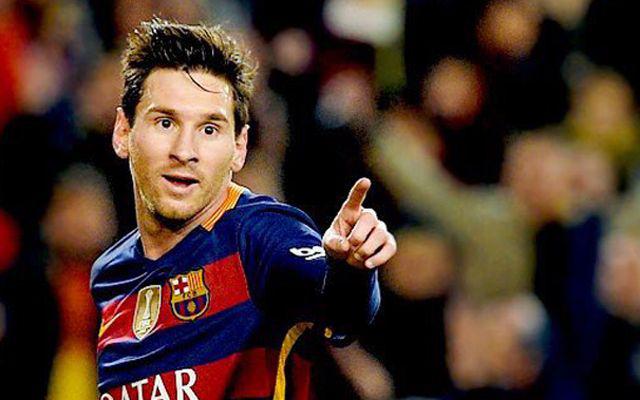 Messi llegoacute a los 300 goles en la Liga Espantildeola