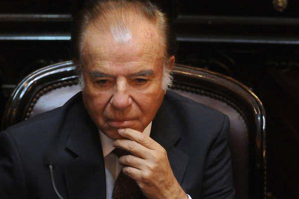 Juez solicitoacute al Gobierno que releve del secreto a Menem