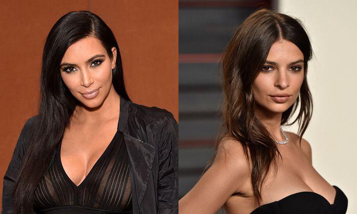 Kim Kardashian se desnudoacute con Emily Ratajkowski