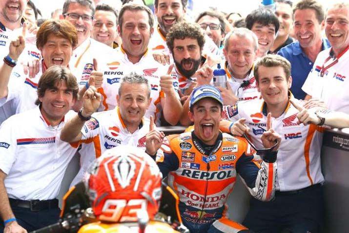 Marc Maacuterquez ganoacute el gran premio de Argentina de Moto GP