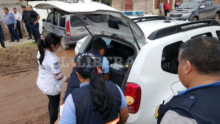 Los hijos de la viacutectima vieron la escena