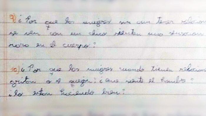 Escaacutendalo por preguntas sobre sexo que haciacutea el profesor a sus alumnos