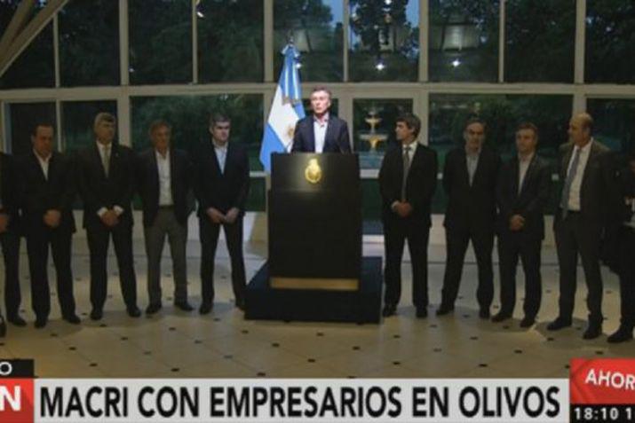 Macri pidioacute a empresarios ser responsables con los precios