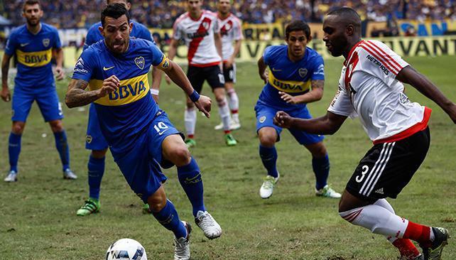 Boca y River empataron el superclaacutesico