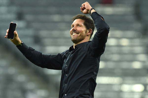 Simeone llevoacute al Atleacutetico a una nueva final  