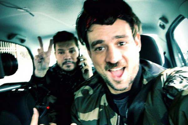 Marcelo Tinelli se animoacute a subir a un auto conducido por Chano