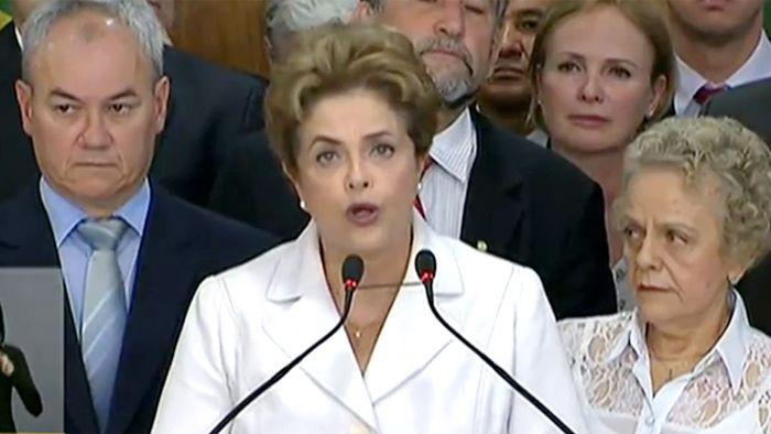 Dilma llamoacute a luchar por la democracia