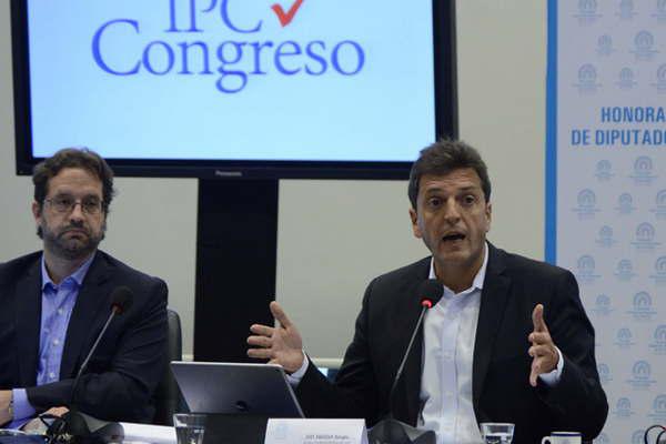 La medicioacuten de inflacioacuten del Congreso arrojoacute 67-en-porciento- en abril y 417-en-porciento- en forma interanual