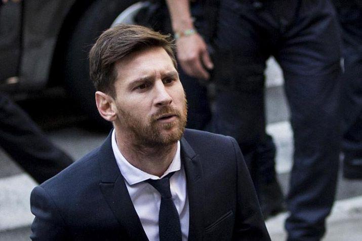 Asiacute llegoacute Lio Messi al juicio por presunto fraude fiscal en Espantildea