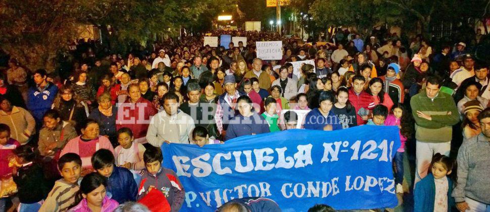 Cerca de 10 mil personas en la marcha pidiendo justicia por Marito Agustín