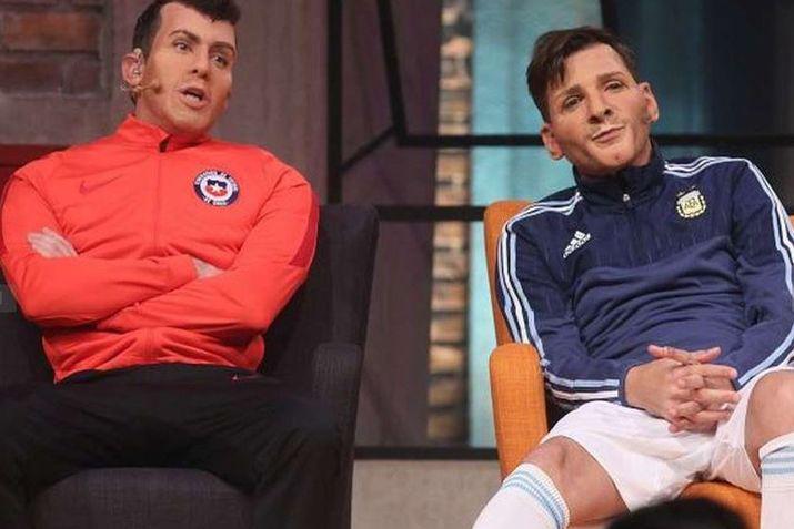 Martiacuten Bossi hizo enfrentar a Messi con Gary Medel