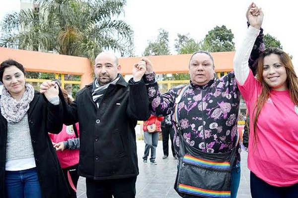 La marcha Ni una menos tuvo un gran acompantildeamiento en  la Cuna de poetas y cantores