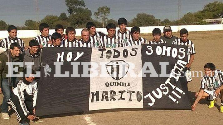 Marito presente en la primera fecha de la Liga Quimilense