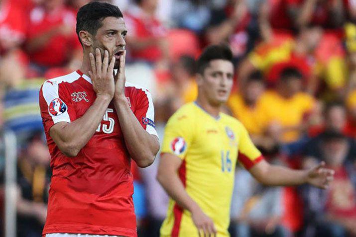 Suiza igualoacute 1-1 ante Rumania por Grupo A