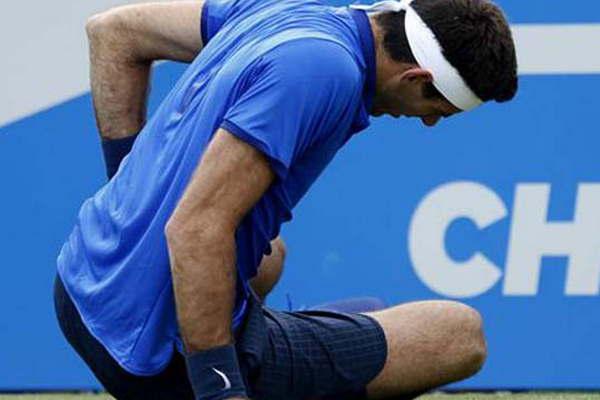 Del Potro no pudo contra  el saque de John Isner