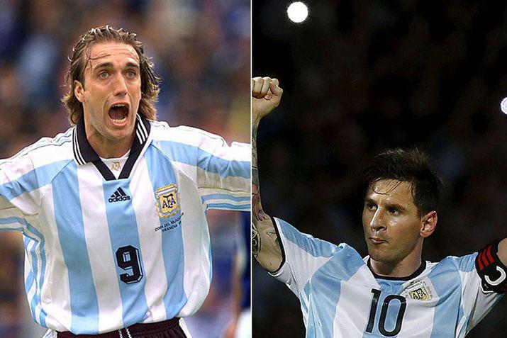 Messi igualoacute el reacutecord de Batistuta en la Seleccioacuten