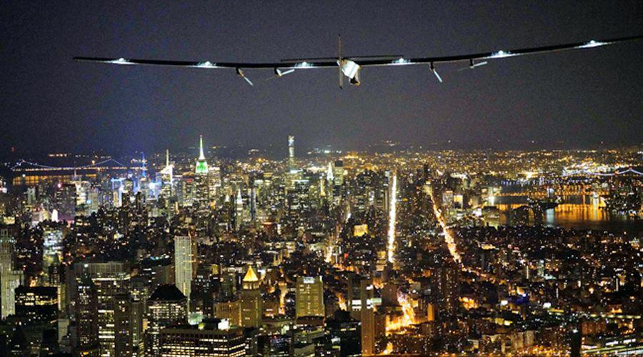 El avioacuten solar Impulse 2 ya vuela sobre el Atlaacutentico con Europa como destino