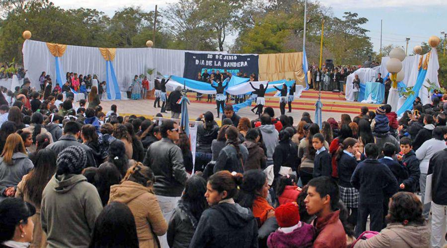 Emotivo homenaje a Manuel Belgrano en Loreto