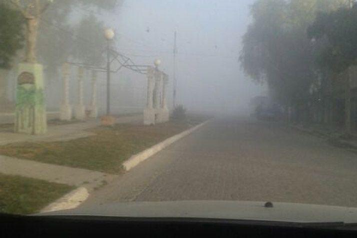 Se registroacute una intensa neblina en Beltraacuten