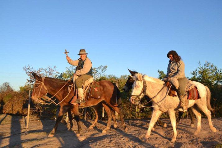 La cabalgata Brocheriana sigue su rumbo a Misiones