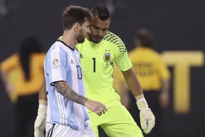 Romero- No imagino una Seleccioacuten sin Messi