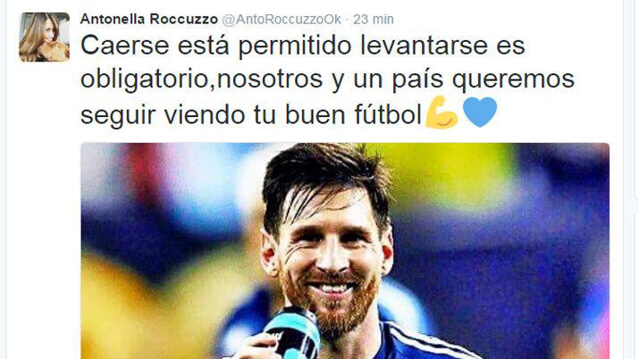 Antonella Roccuzzo le pidioacute a Leo Messi que vuelva