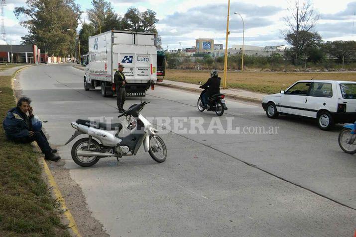 Accidente en la autopista