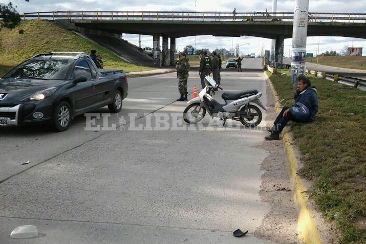 Accidente en la autopista