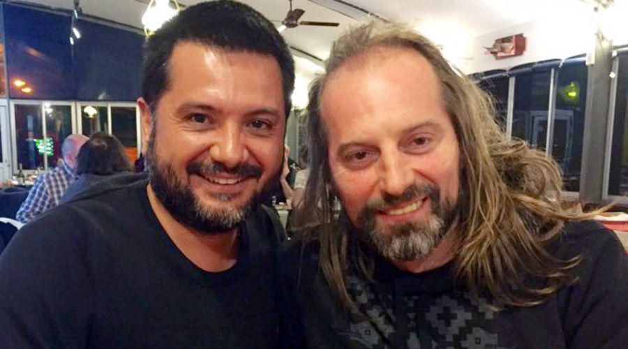 Jorge Rojas y el Chango Spasiuk se encontraron de casualidad en Rosario y cenaron juntos