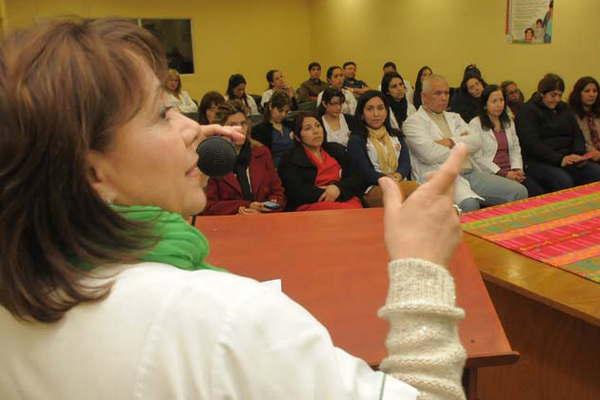 Profesionales participaron de un encuentro sobre lactancia