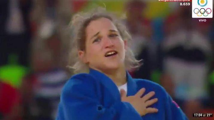 Paula Pareto es campeona oliacutempica en Judo