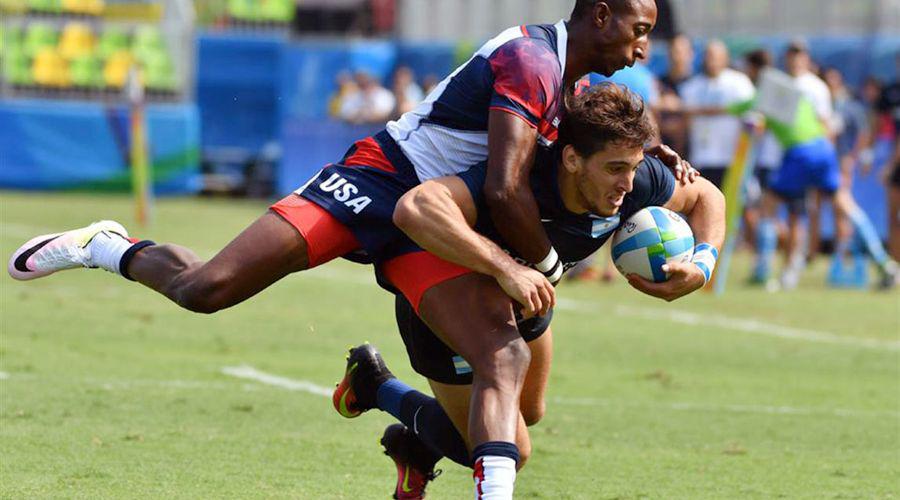 Rugby- Los Pumas 7s vencieron a Estados Unidos y maacutes tarde jugaraacuten ante Fiji